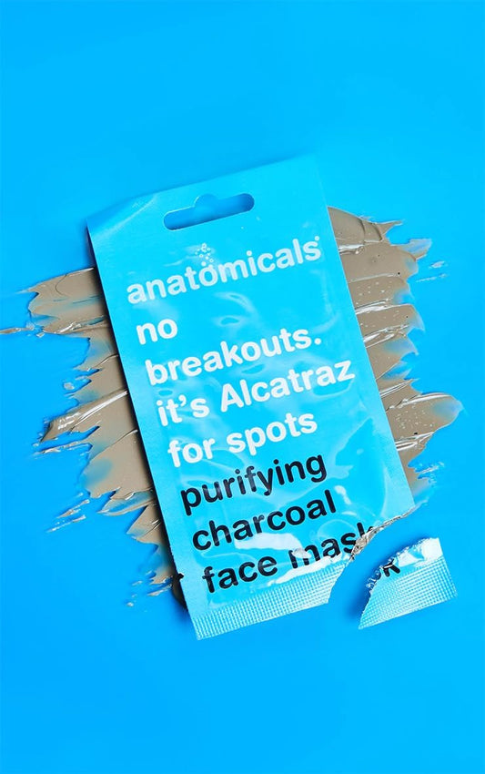 Anatomicals Purifying Charcoal Face Mask – Alcatraz for Spots (15ml)