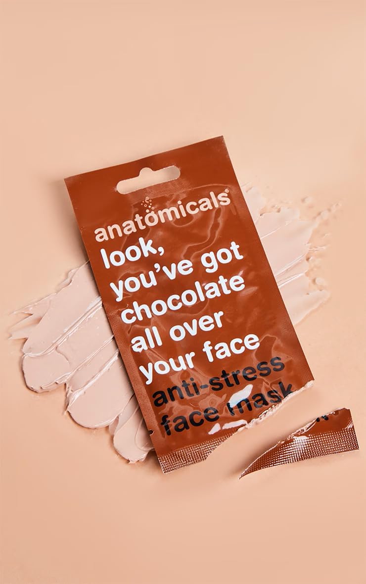 Anatomicals Anti-Stress Chocolate Face Mask – Cocoa & Shea Butter (15ml)