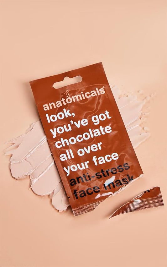 Anatomicals Anti-Stress Chocolate Face Mask – Cocoa & Shea Butter (15ml)
