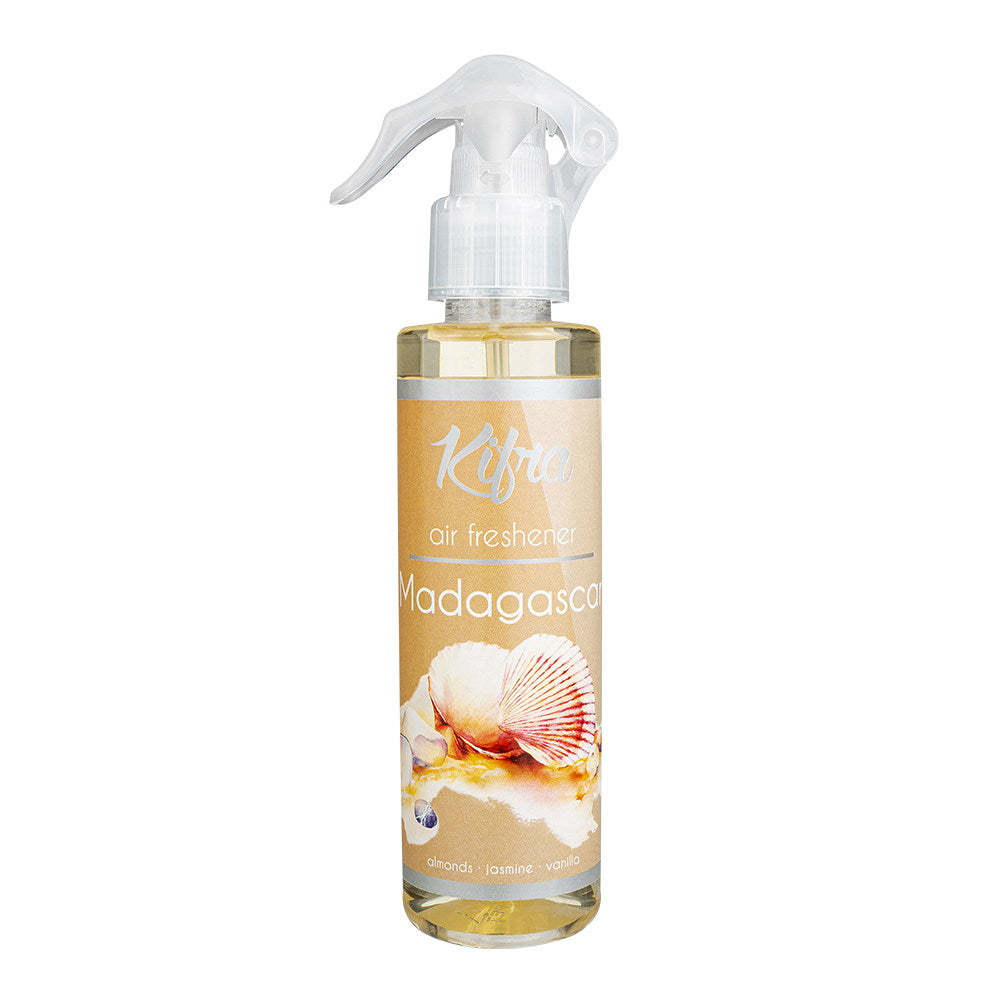 Kifra Madagascar Air Freshener – 200ml room fragrance spray bottle