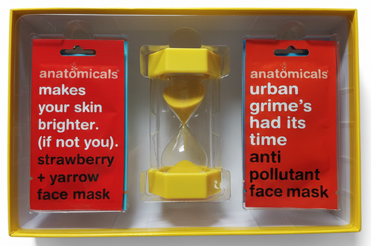 Ready-to-Gift Glow Kit – 8 Face Masks + Box & Timer